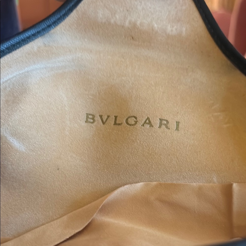 Bulgari Black and White Sunglasses Modern Accessories Swarofski crystals - Picture 6 of 7